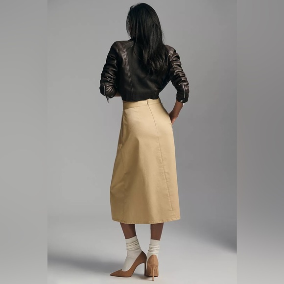 NWT Corey Lynn Calter Pleated Trouser Skirt Size XL - Picture 5 of 7